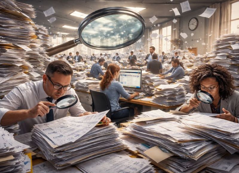 Lluvia de firmas, lupa gigante y grafólogos al ataque: la Registraduría se enfrenta a un tsunami presidencial