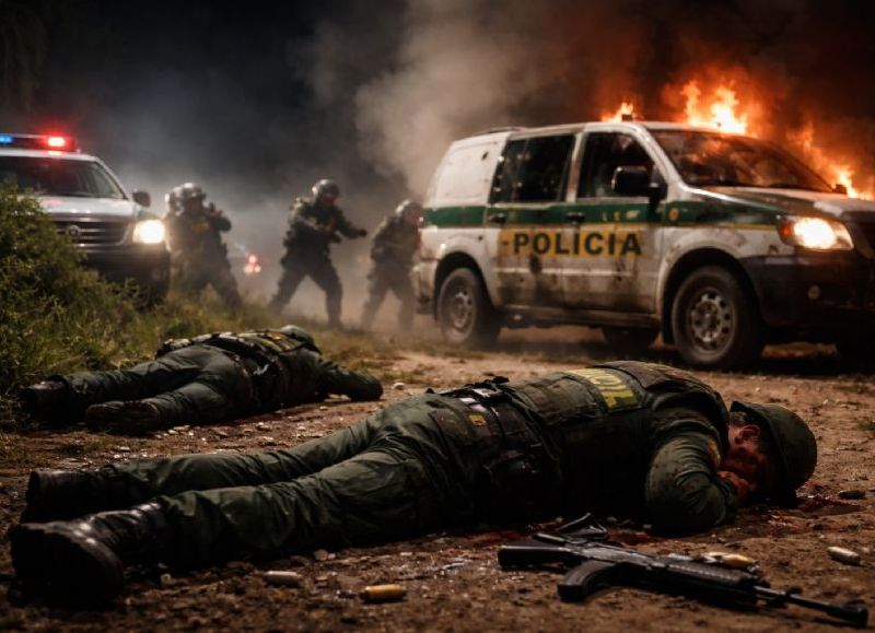 Emboscada mortal en Caquetá: atacaron a una patrulla y murieron dos policías